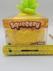 Sunny Days Squeeezy Pineapple Tactile Squeeze Toy Yellow/Green Ages 3-5 Years