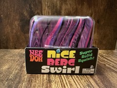 NeeDoh NICE BERG SWIRL – BLACK PINK PURPLE – Huge Jumbo – SEALED / BRAND NEW‼️