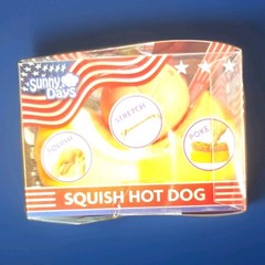 TOYMENDOUS SUNNY DAYS SQUISH HOT DOG Viral Summer Squishy Toy 2026 4th Of July
