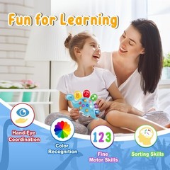 Portable Color Sorting Sensory Fidget Toy for Kids – Enhance Motor Skills Fun