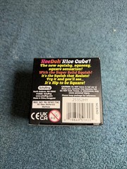 Schylling NeeDoh Nice Cube Super Solid Squish Sensory Fidget Toy Blue
