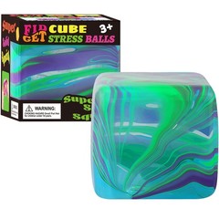 Fidget Toys Squishy Stress Cube, Balls for Kids Adults 2.2 inches
