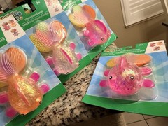 Novelty World Squishy Sugar Goldfish Squeeze Toy 3+ Multicolor 1 count
