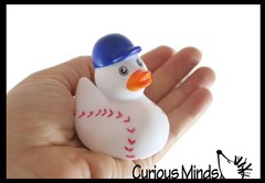 6 Regular 2″ Marble Print Rubber Ducks – Rubber Duckies – Cute Novelty Prize Re