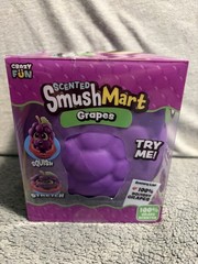 Lot 3 Squishy Sunny Days SmushMart Grape 🍇 Peach 🍑 Cherry 🍒 Squeeze Toys RMS