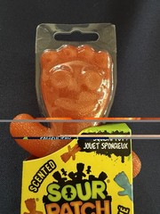 New Squishy Sensory Toy Sour Patch Kids Boy Orange Scented Squishi Squeeze Toy