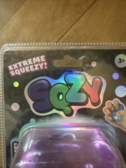 SQZY Squishy Gem Cube Light Up Squeeze Toy Purple Amazing Light Up Squish!!