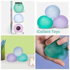 VIRAL Squishy SPEKS. Gump Memory Gel Stress Ball COOL Original 3-Pack