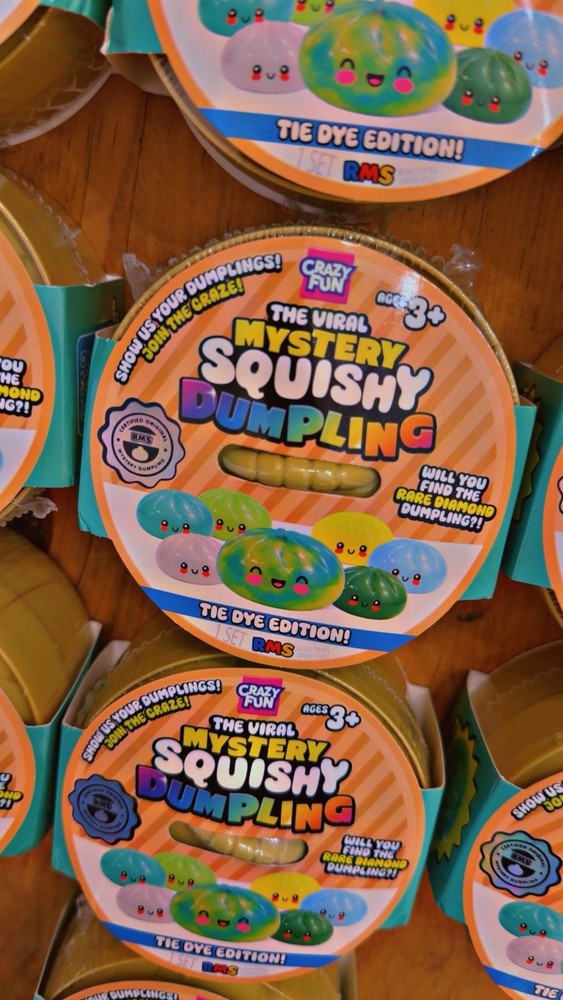 New RMS Crazy Fun Mystery Squishy Dumpling TIE DYE EDITION(Walmart Edition)🔥