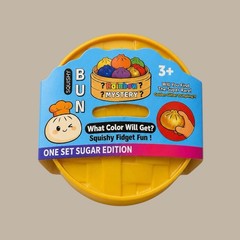 Rainbow Mystery Bun Squishy Fidget Toy Blind Box Surprise Color Stress Toy