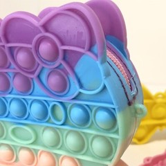 Bubble Pop Stress Relief Toy Lot Sensory Squishy Kitty Heart Cupcake Frog
