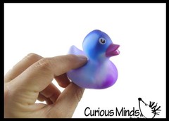24 Regular 2″ Marble Print Rubber Ducks – Rubber Duckies – Cute Novelty Prize Re