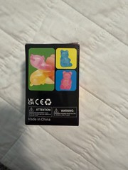 Gummy Bear Squishy Toy NIB Stress Relief Squishy Fidget Toy Pink
