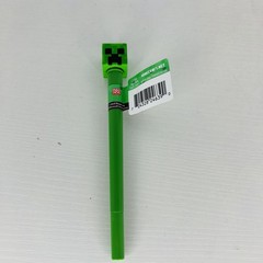 Mine Craft Fidget Spinner Pen With Cap Black Ink Green 2025 With Tag