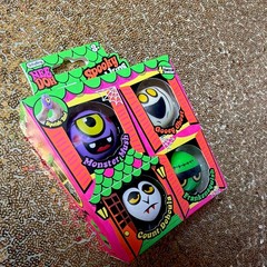Rare Needoh Spooky Squishkins Halloween 4 Pack w/ FREE nice ice baby Needoh