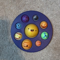 Solar System Simple Dimple Popit Fidget Toy