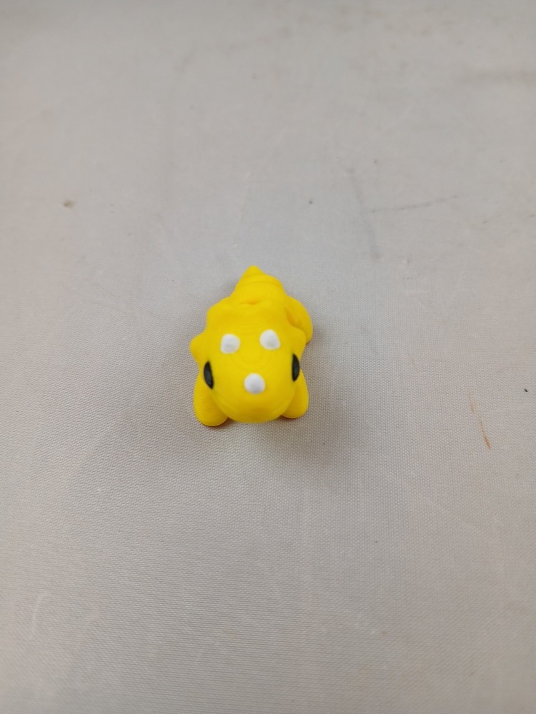 Articulated Flexible Triceratops Dinosaur Fidget Toy 3D Printed Stress Relief