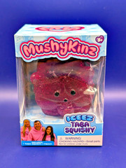 MushyKinz ICEEZ Taba Squishy Series 1 RED Glitter Rare