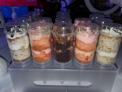 Cake Push Pop Containers: Pack Cake Push Pops With Lids For Cupcake Confetti 10