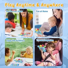 Portable Color Sorting Sensory Fidget Toy for Kids – Enhance Motor Skills Fun