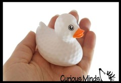 24 Regular 2″ Marble Print Rubber Ducks – Rubber Duckies – Cute Novelty Prize Re