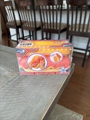 Squish Hot Dog Squeezy Fidget Toy Sunny Days 2-in-1 Hotdog Stress Relief NEW