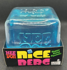 Nee Doh Niceberg Blue Big Ice Squish Squeeze Toy XL Cube Fidget NEEDOH NICE BERG