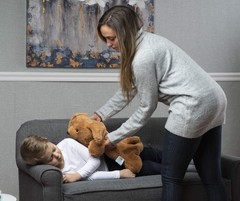 Weighted Lap Pad for Kids 5 lbs. Sensory Weighted Stuffed Animals Lap Blanket…