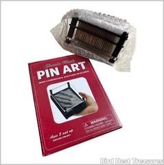 NRFB 2007 Classic Black PIN ART with Metal Pins — Make 3D Sculptures