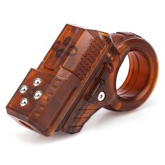 Fidget Spinner Toys Adult & Teen Plastic Magnetic Fidgets Slider Small, Brown