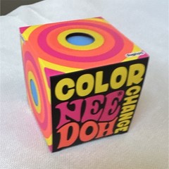 Nee Doh Color Changing ball blue/purple Multicolor Tactile Squeeze Toy