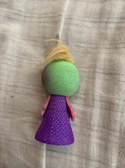 Children’s Decompression Expression Purple Green Pink Hands Toy