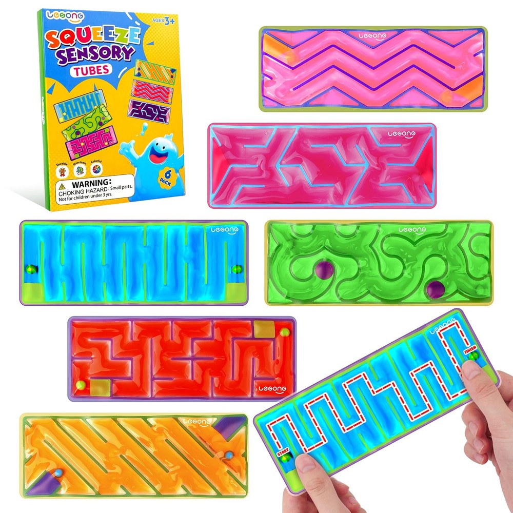 Squishy Sensory Fidget Autism Toys for Kids: Small, Colorful