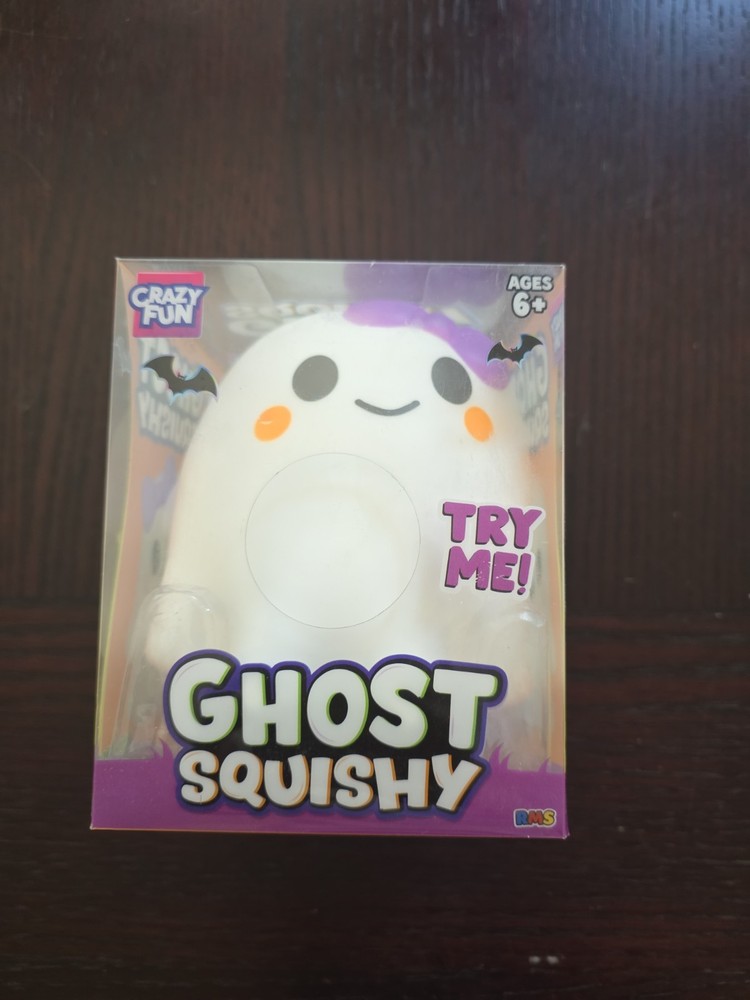 RMS CrazyFun SmushMart GHOST Squishy RARE NEW.