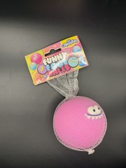 Orb Curiosities Funny Face Balls Squishy (Purple, Teal, Pink) Viral – Set Of 3