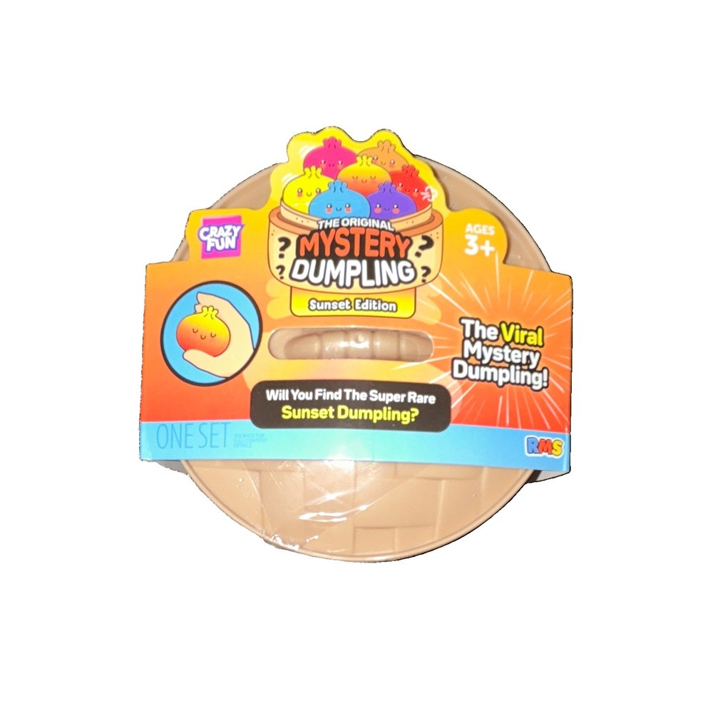 RMS Original Mystery Dumpling Sunset Edition Tactile Squeeze Toy Ages 3-5