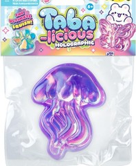 Jellyfish Squishy Taba Toy ORB Tabalicious Holographic Fidget Squeeze Jelly Fish