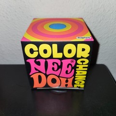 Nee Doh Color Change Squish Stress Ball The Groovy Glob, Blue Fast Ship!