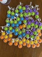 Dimpl Pop Fidget Key Chains From Fat Brain Toys Priced Per Keychain Brand New