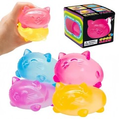 Mystery Cat Pull Stretchy Dough Fidget Squishy Sensory Toy Kids Adult unbranded