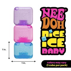 Schylling NeeDoh Nice Ice Baby – Sensory Squeeze Toy – Super Solid Squish