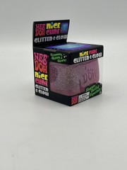 Nee Doh Nice Cube Glitter and Glow – PINK. Brand New. **FREE SHIPPING**