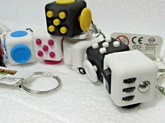 Fidget Toy Cube Stress Anxiety Relief Desk Toy EDC 6 Sided Adults Kids Focus LOT