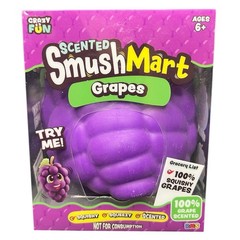 NEW! Crazy Fun RMS Scented SmushMart Grapes Squishy Sensory Stress Relief Toy
