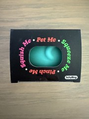 Schylling NeeDoh Teal FUNKY PUP Squeeze Ball Squish Nee Doh Authentic New Sealed