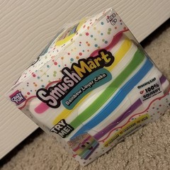 Crazy Fun SmushMart Rainbow Layer Cake Squishy. Brand New!!
