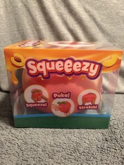 Lot 3 Squishy Sunny Days SmushMart Grape 🍇 Peach 🍑 Cherry 🍒 Squeeze Toys RMS