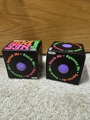 Needoh The Groovy Glob Pink + Purple Lot of 2 BRAND NEW!!