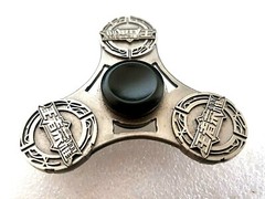 Gamer Fidget Spinner All Metal Toy Kids Adults Boys Girls Focus Stress ADHD EDC