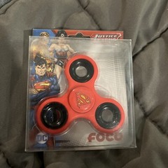 FOCO Justice League Diztracto Spinnerz Super Hero Fidget Spinner Superman